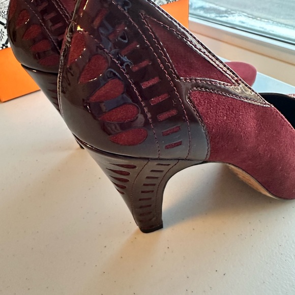 Stunning ISOLA heels Size 10 M Crimson - Picture 2 of 11